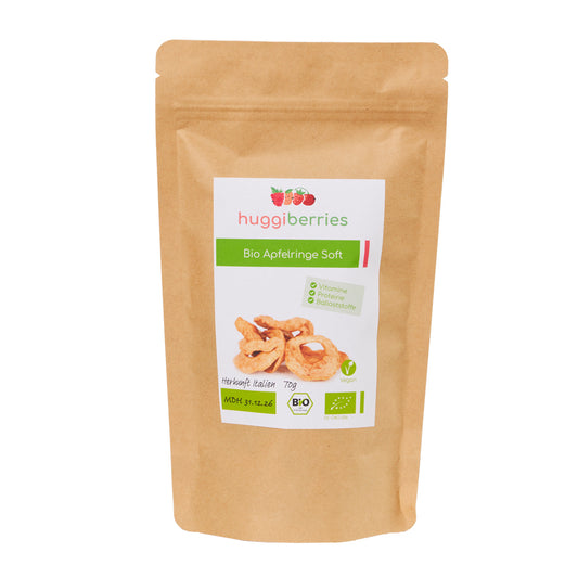 Weiche Bio-Apfelringe – naturbelassen, fruchtig & ideal als Snack oder fürs Müsli