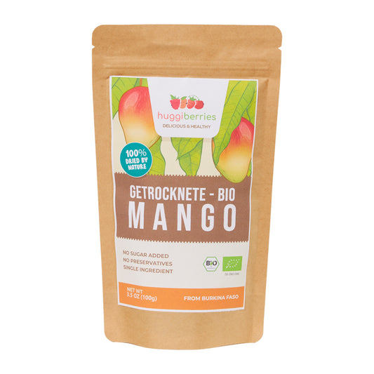 Getrocknete Bio-Mangostreifen – naturbelassen, fruchtig-süß & ohne Zuckerzusatz