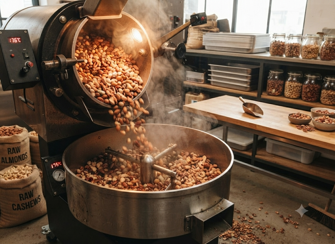 Rösterei Bochum: Huggiberries Manufaktur – Bio-Nüsse aus frischer Röstung