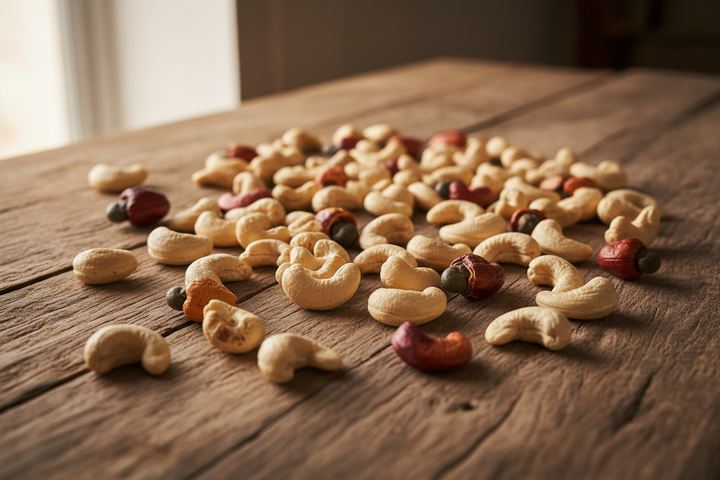 Bio-Cashewkerne naturbelassen – eine Zutat, voller Geschmack