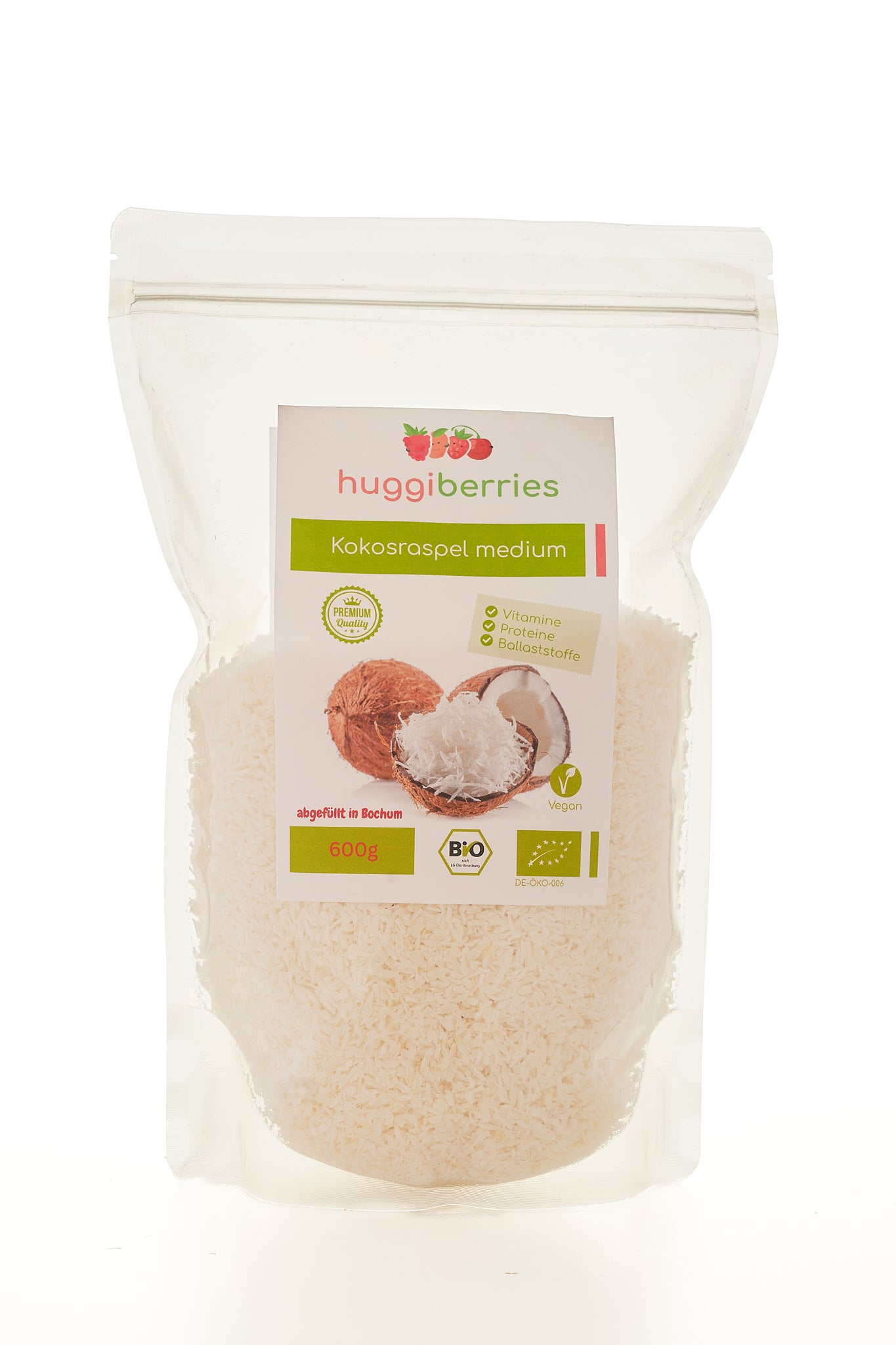 Bio Kokosraspel Medium - 600g
