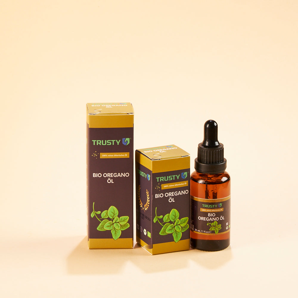 Ätherisches Bio-Oregano-Öl 10ml – hochkonzentriert, mit hohem Carvacrol-Gehalt, plastikfrei verpackt


