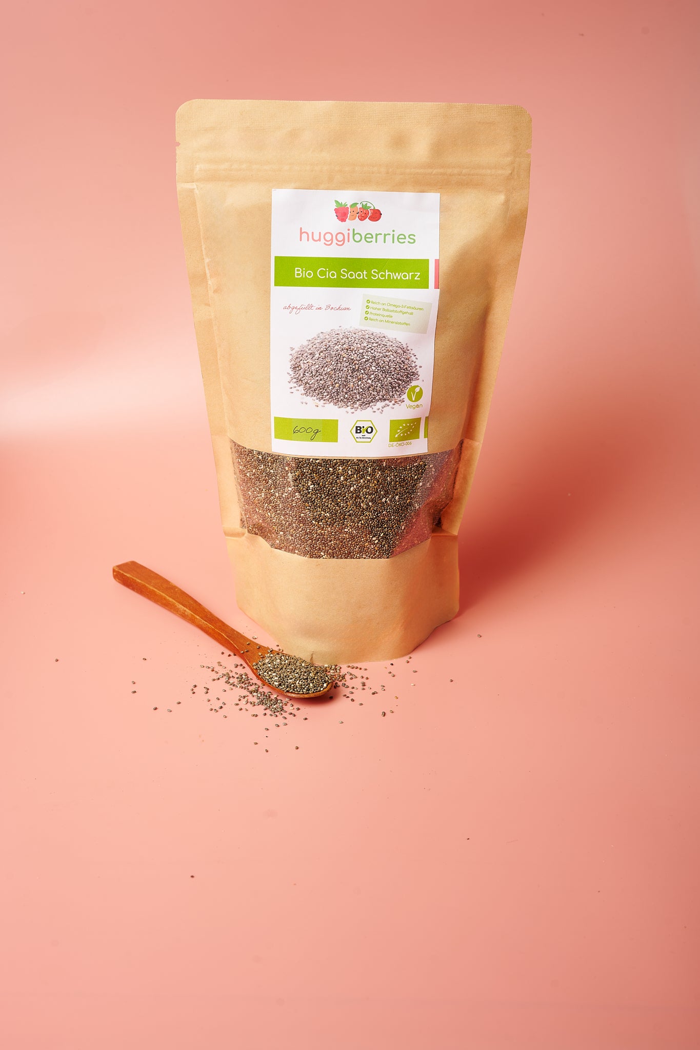 Bio-Chia Saat Schwarz - 600g