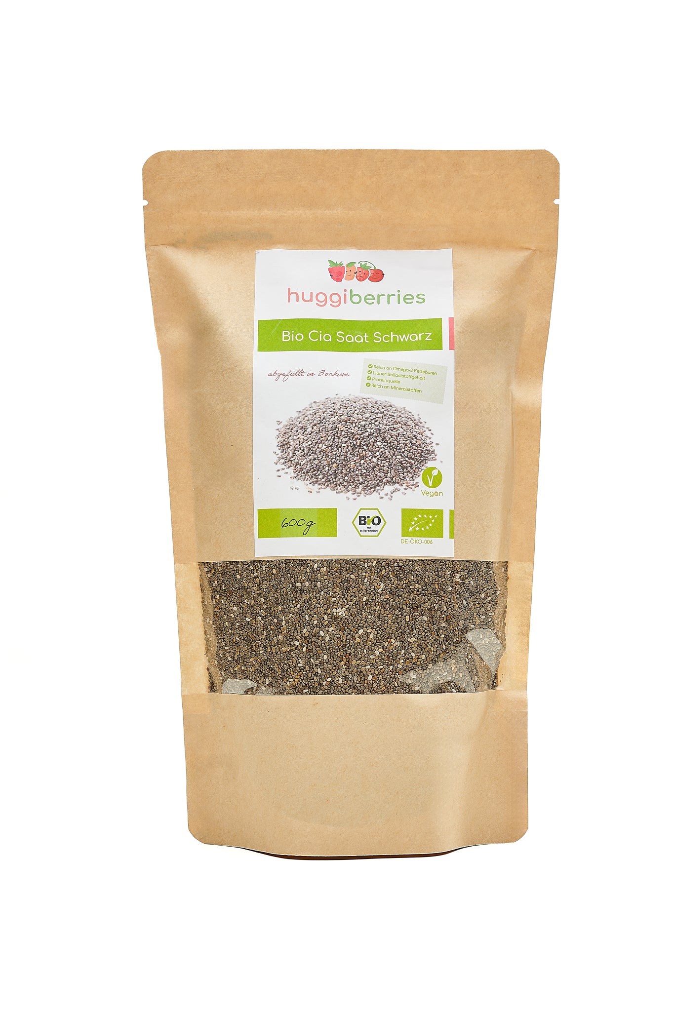 Bio-Chia Saat Schwarz - 600g