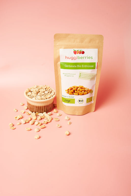 Geröstete Bio-Erdnüsse  200g