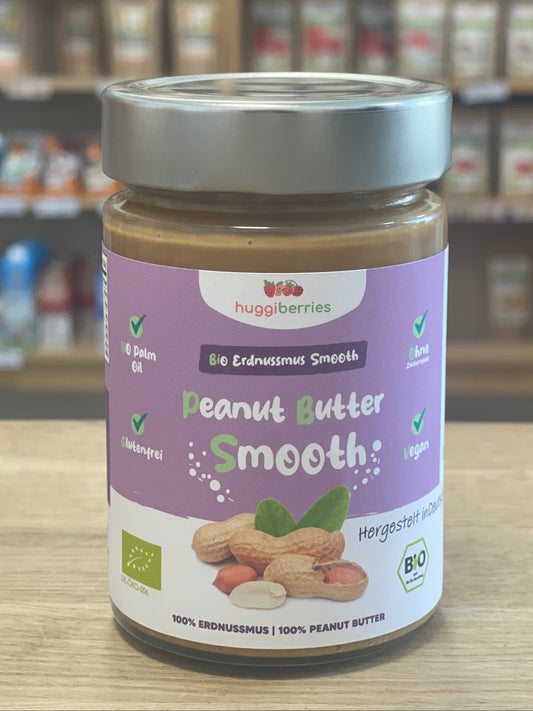 Bio-Erdnussmus 250g – cremig geröstet aus 100 % Bio-Erdnüssen, ohne Zucker & Palmöl, proteinreich & ideal für vegane Ernährung


