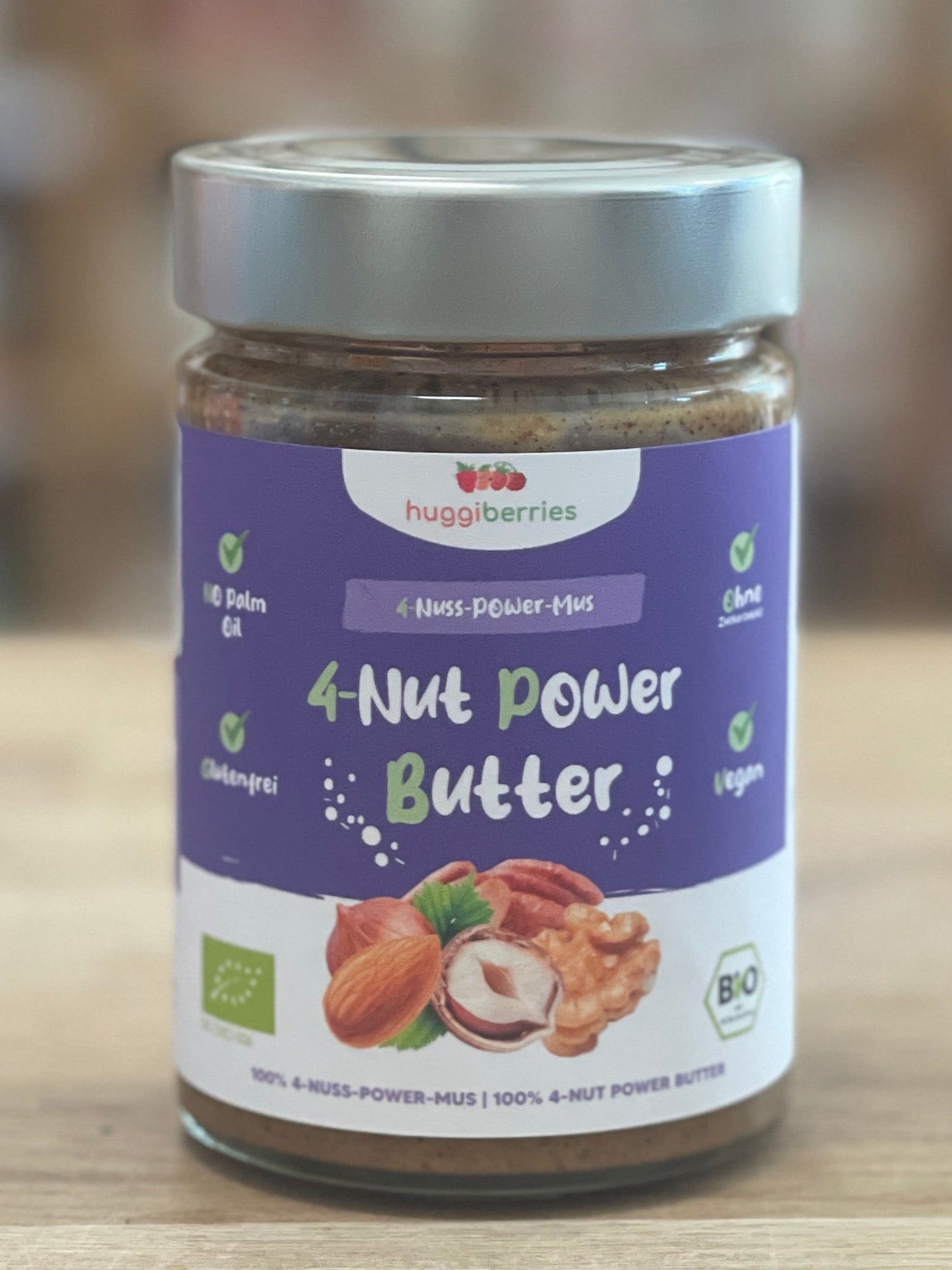 Bio-Vier-Nuss-Mus 250g