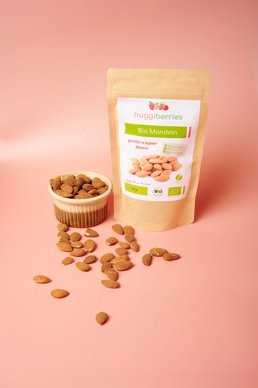 Geröstete Bio-Mandeln 160 g