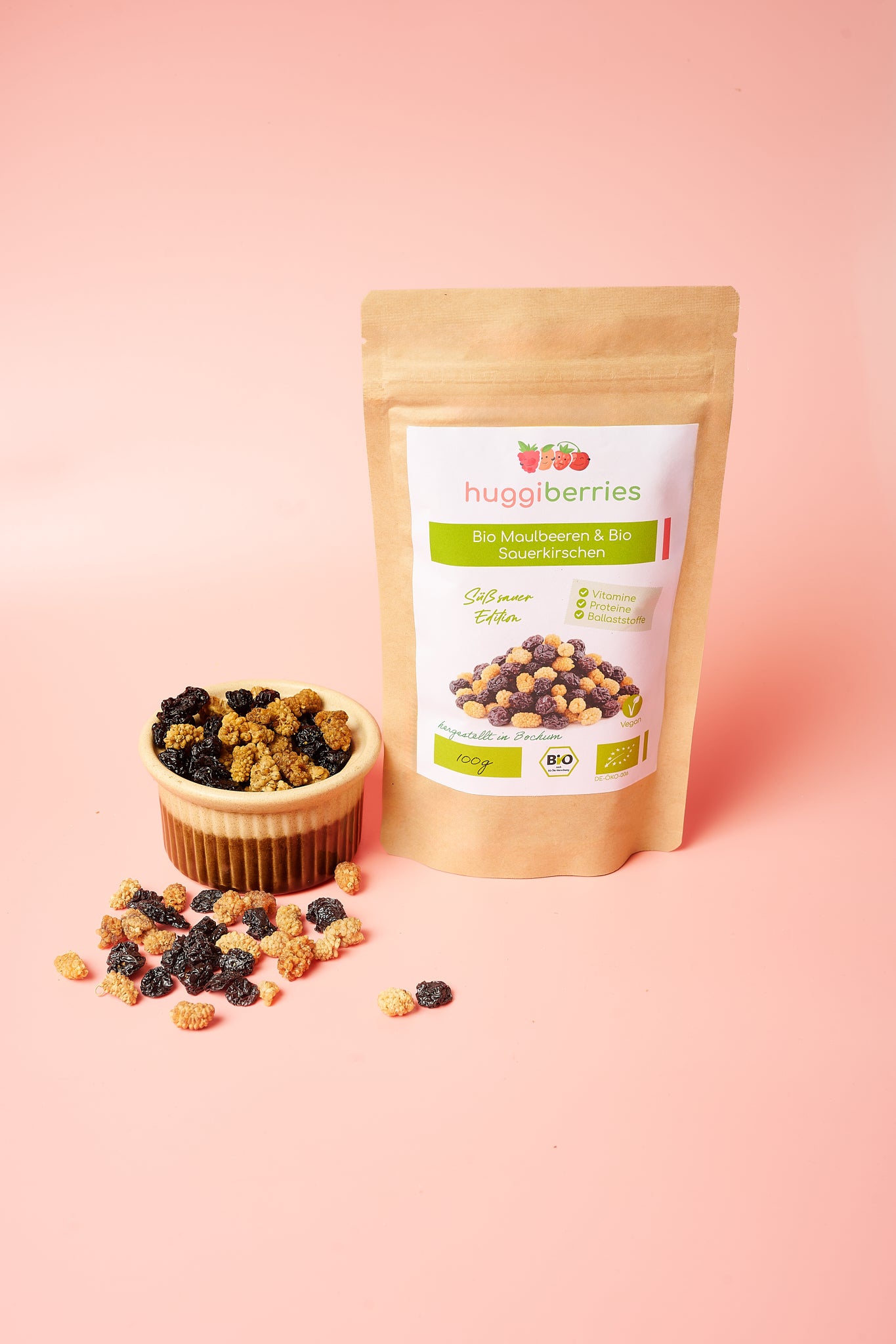 Bio-Maulbeeren & Bio-Sauerkirschen  100 g