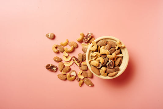 Geröstete Nusskernmischung Bio mit Pekannüsse  - 150 g