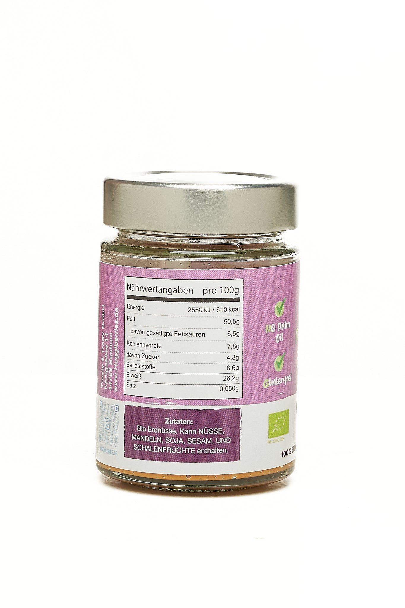 Bio-Erdnussmus 130g