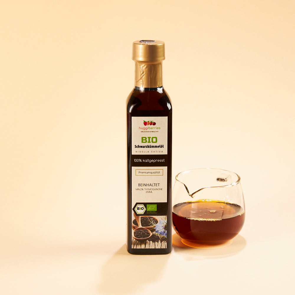 Bio-Schwarzkümmelöl Nigella Sativa 100ml
