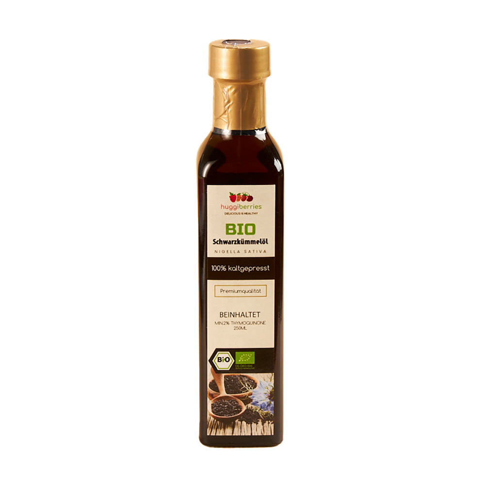 Bio-Schwarzkümmelöl Nigella Sativa 100ml