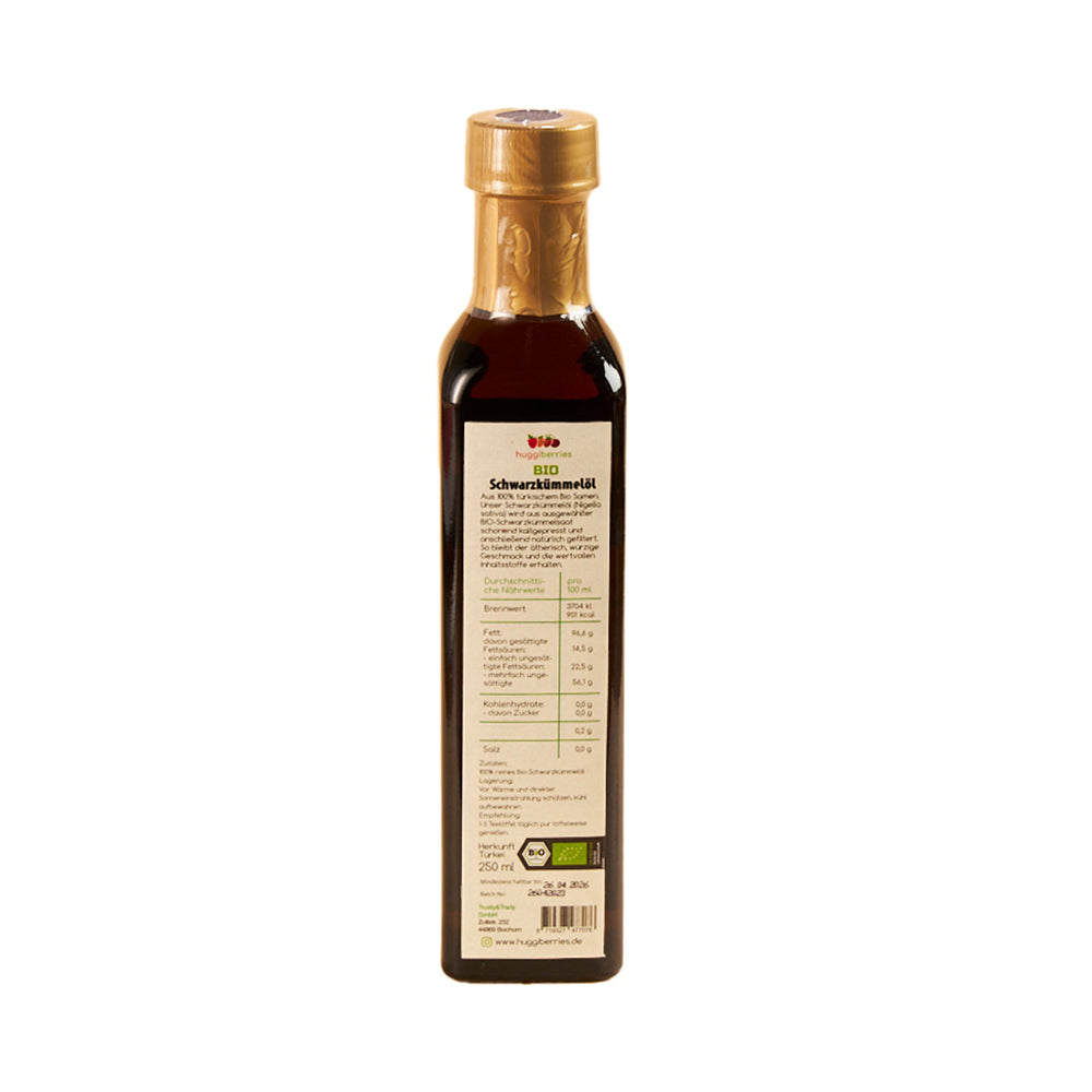 Bio-Schwarzkümmelöl Nigella Sativa 250ml