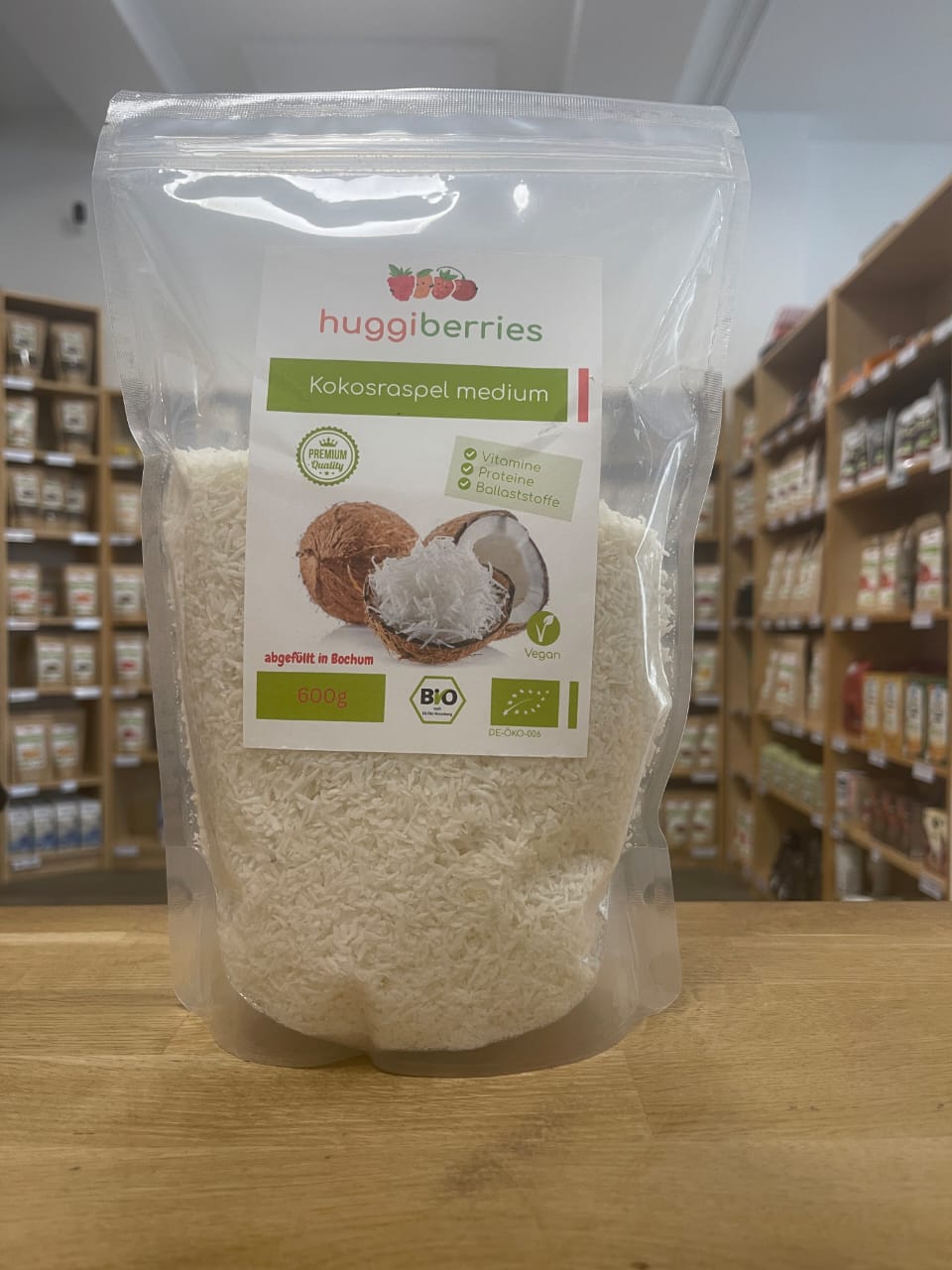 Bio Kokosraspel Medium - 600g