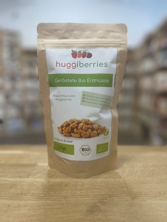Gerostete Bio-Erdnusse - 200g