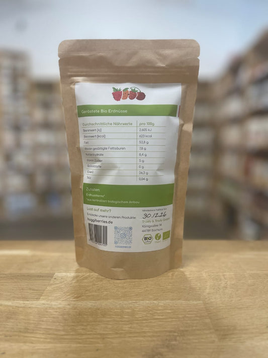 Gerostete Bio-Erdnusse - 200g
