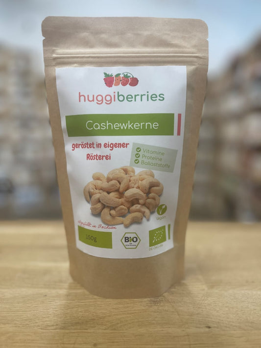 Geröstete Bio Cashewkerne - 150 g